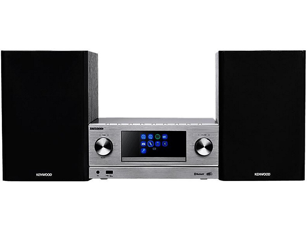 KENWOOD M-9000S-S Smart Micro Hi-Fi System (Silber)