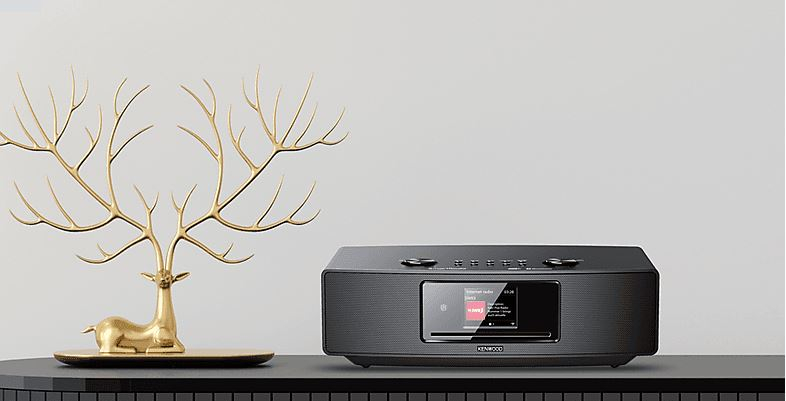 Kenwood CR-ST700SCD-B WiFi-Smart-Radio with DAB+, Internet radio, CD, USB, BT