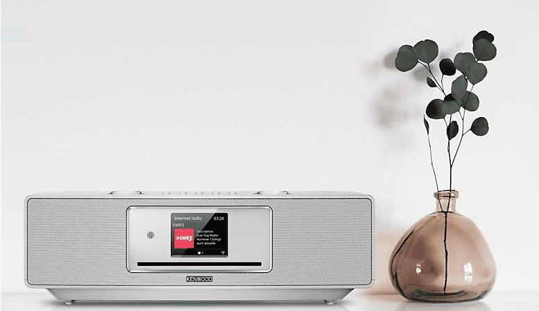 KENWOOD CR-ST700SCD-S Digitalradio Internet radio, DAB+, FM, Silber