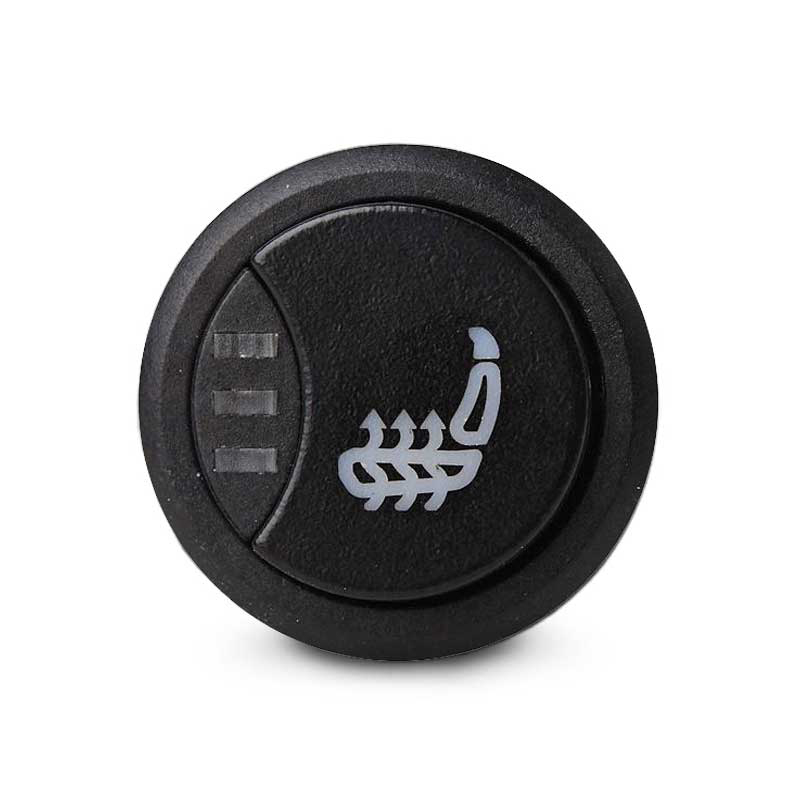 Sitzheizung, 3-stufig einstellbar, 12 Volt