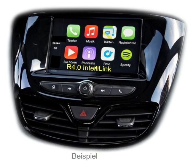 Video-Einspeiser passend für Opel 1-teilige R4.0 IntelliLink