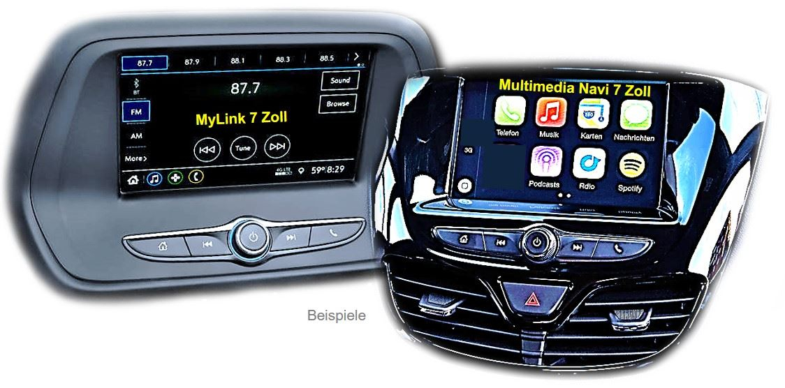 Video-Einspeiser passend für Opel IOR Karl 2018-