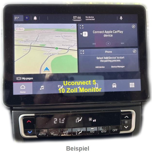 Video Konverter dig. RFK Eingang Uconnect5 f AHD PAL Kamera