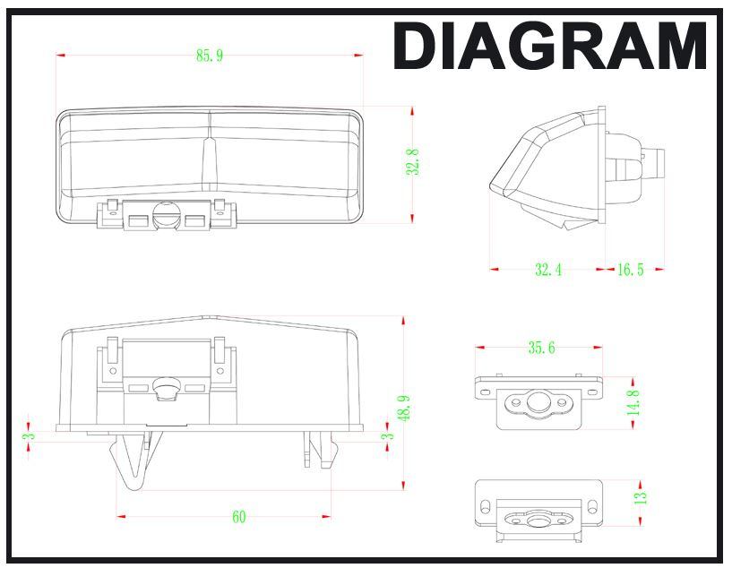 RFK Griffleiste passend f Lexus CT200h, Toyota Prius