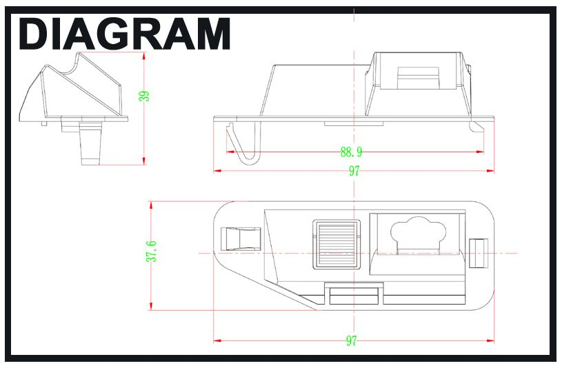 RFK Griffleiste passend f Lexus ES,LS,RX - LED kw