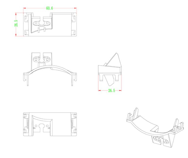 RFK Griffleiste passend f Mazda 5 2011-