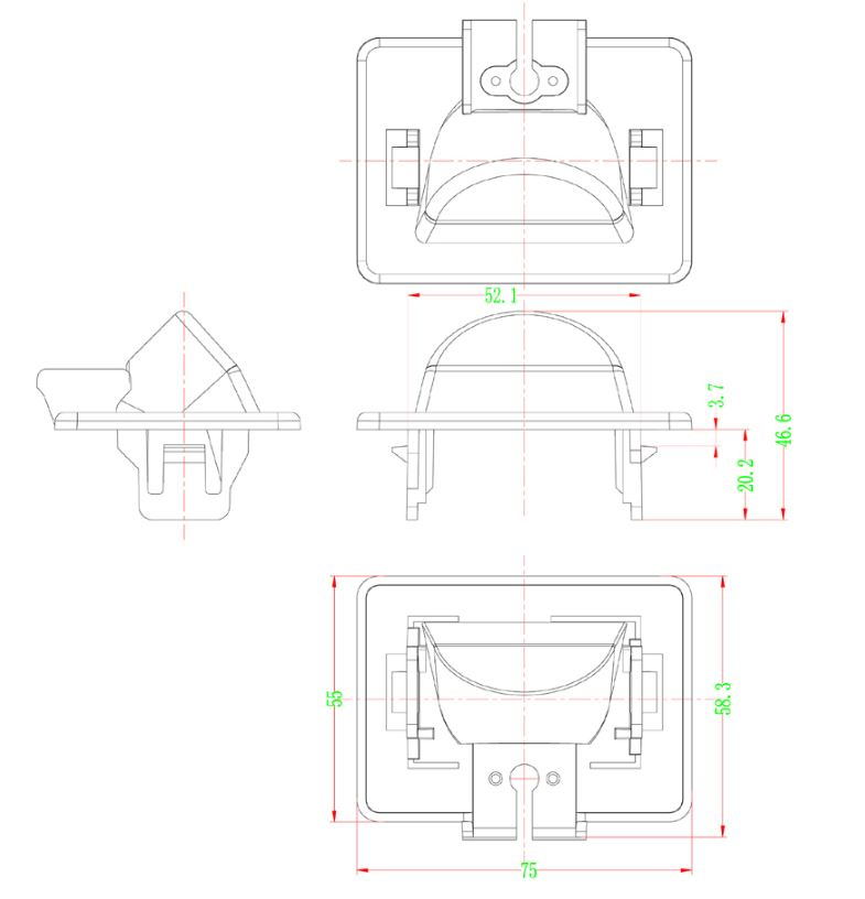RFK Griffleiste passend f Mazda 5 2005-2010
