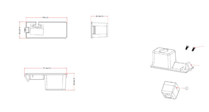 RFK Griffleiste passend f Ford Edge 2011-