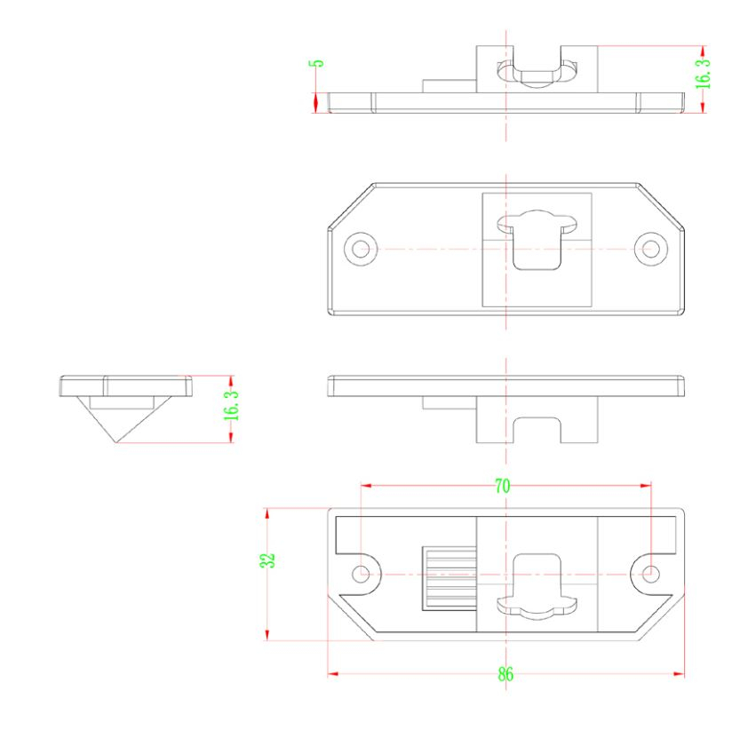 RFK Griffleiste passend f Ford Focus,Mondeo,C-Max - LED kw