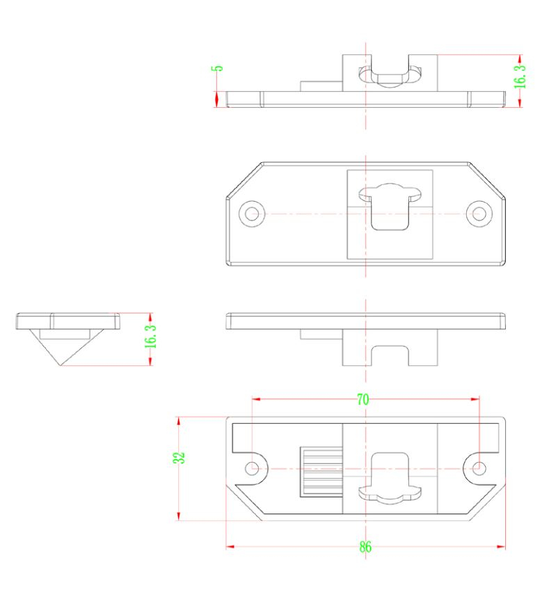 RFK Griffleiste passend f Ford Focus,Mondeo,C-Max - LED ww