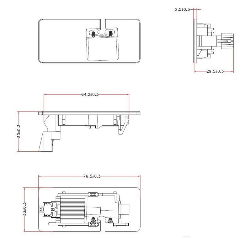 RFK Griffleiste passend f VW Passat 2010-2012, Skoda Yeti