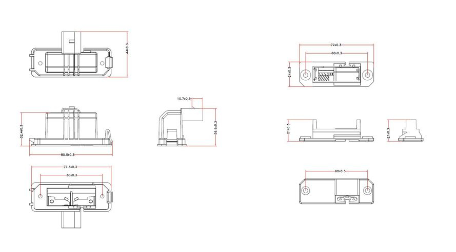 RFK Griffleiste passend f Skoda Superb 3T 2008-
