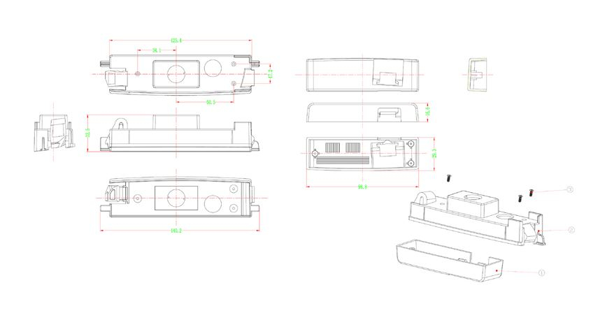 RFK Griffleiste passend f Toyota RAV4 2000-2013
