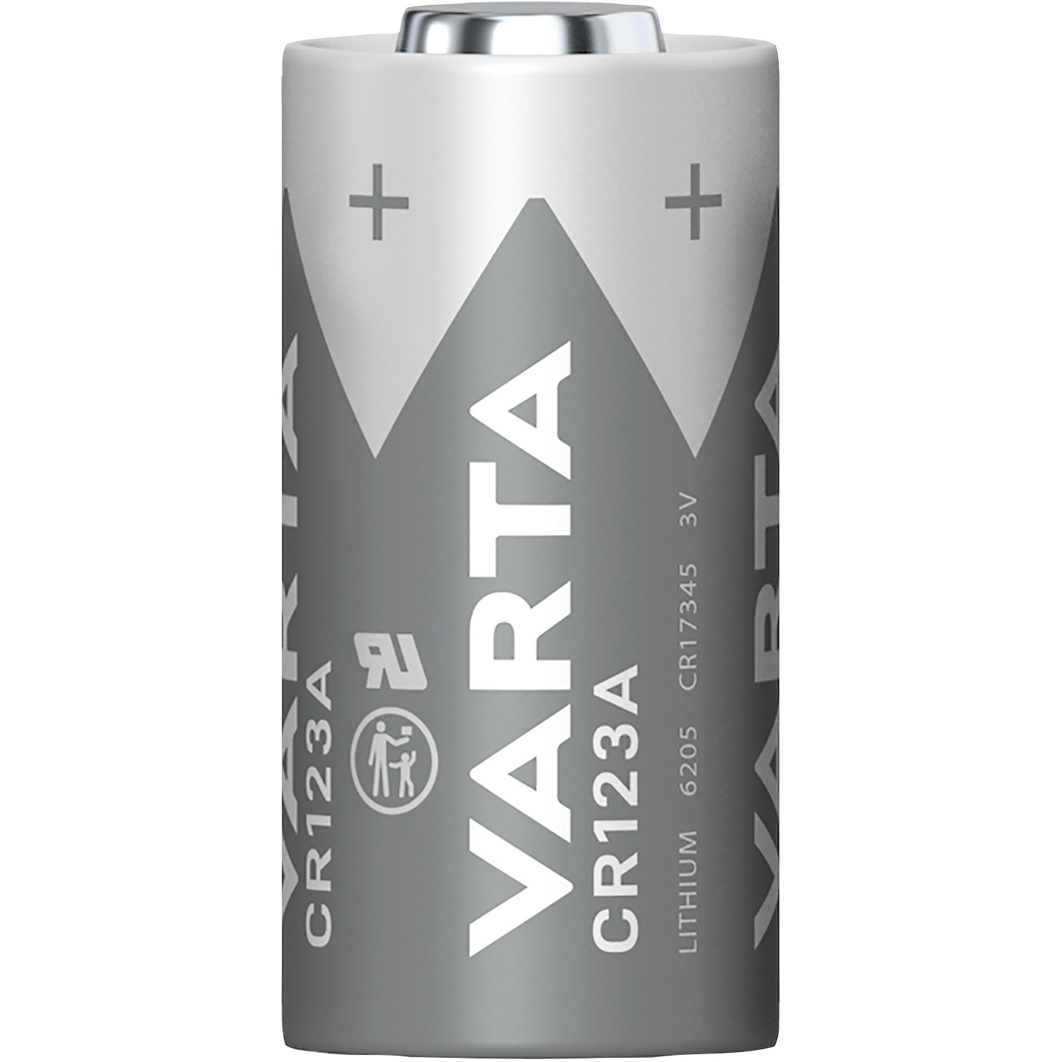 Lithium-Photobatterie VARTA, CR 123A, 3 V, 1er-Blister