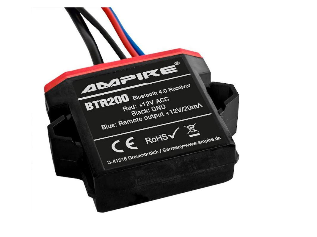 Bluetooth® Receiver,3.5mm Klinke/Cinch, 12 Volt, aptX™HD, aptX™LL