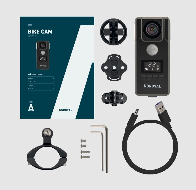 Nordväl BC101F Frontlicht-Fahrradkamera