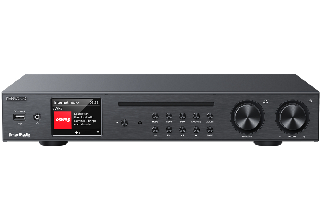 Kenwood KR-W8000SCD-B Smart HiFi CD-Receiver