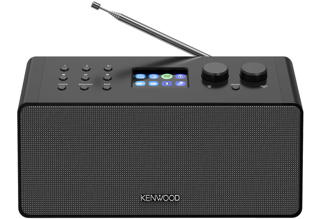 Kenwood CR-ST90S-B Smart-Radio mit DAB+, Internetradio, UKW, Bluetooth, USB