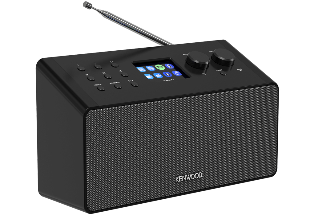 Kenwood CR-ST90S-B Smart-Radio mit DAB+, Internetradio, UKW, Bluetooth, USB