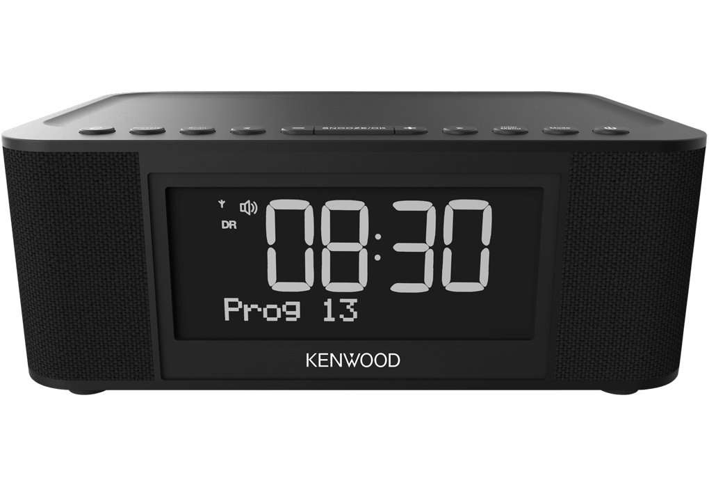 Kenwood CR-ST40DAB-B Radiowecker mit DAB+ und Bluetooth