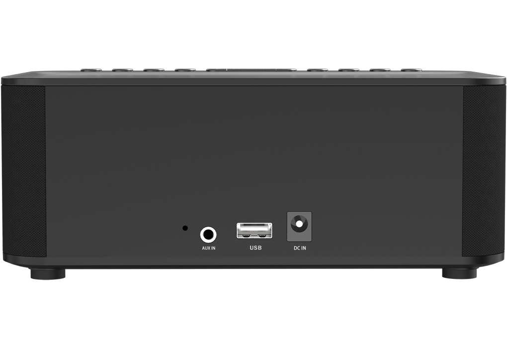 Kenwood CR-ST40DAB-B Radiowecker mit DAB+ und Bluetooth