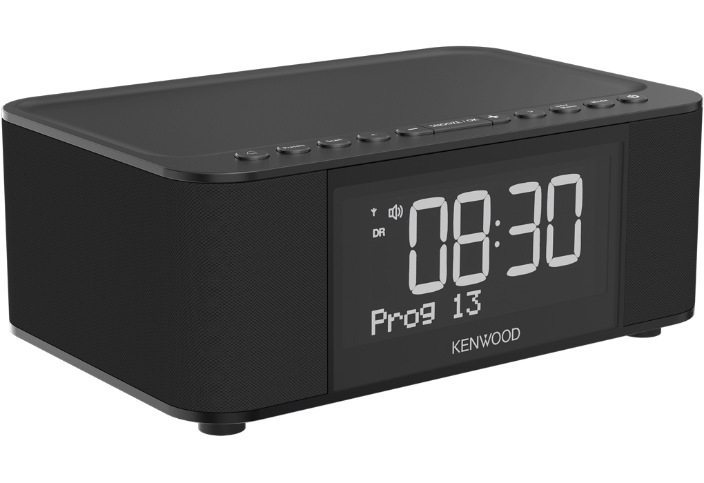 Kenwood CR-ST40DAB-B Radiowecker mit DAB+ und Bluetooth