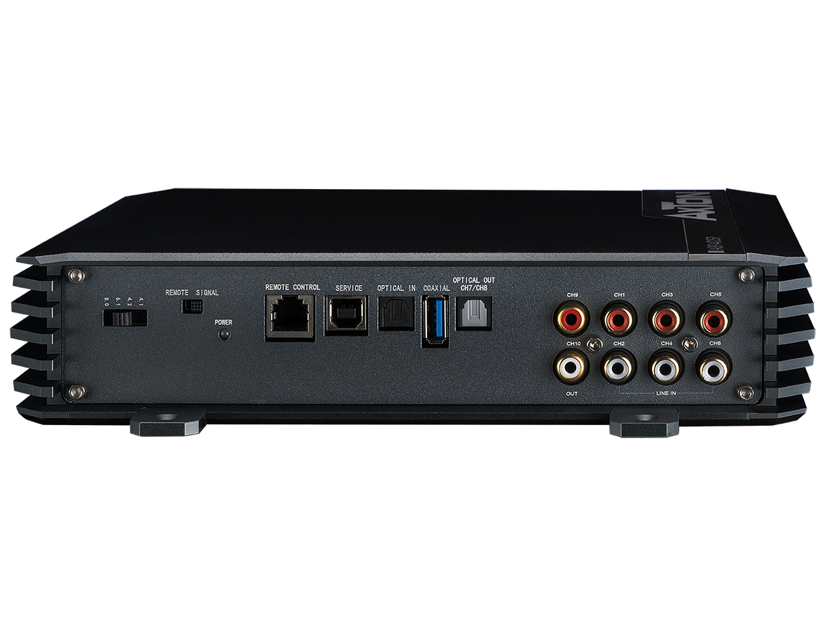 AXTON A894DSP  8.1-CH DSP-Verstärker mit 8x75W, Bluetooth