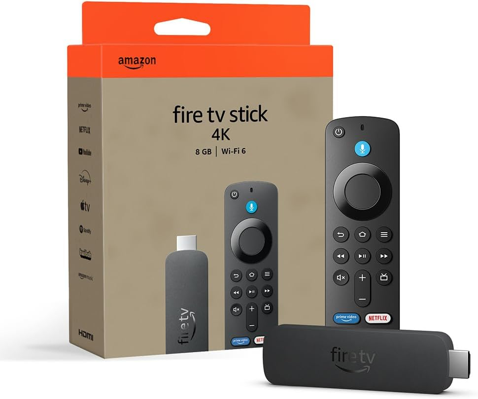 Amazon Fire TV Stick 4K (2. Gen.) TV-Stick 8 GB, Schwarz