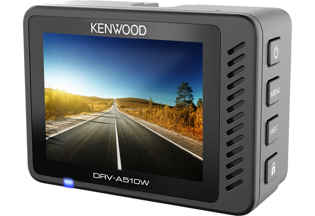 Kenwood DRV-A510W 2K-HD-Aufnahme und drahtloser Verbindung