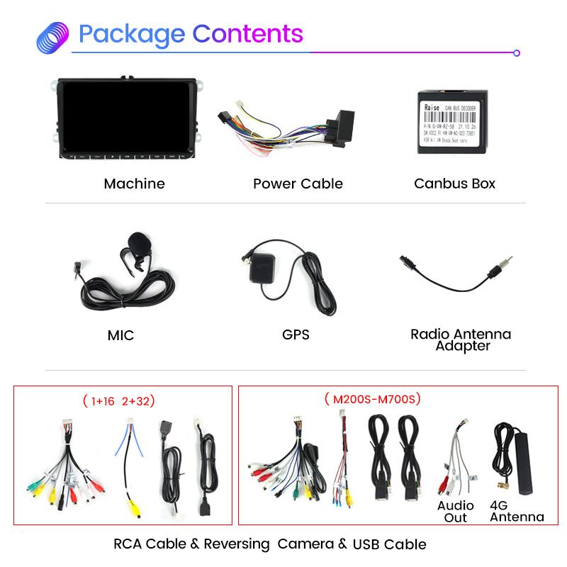 Mekede DZ9 M700S 8GB 128GB 9 Zoll Multimedia