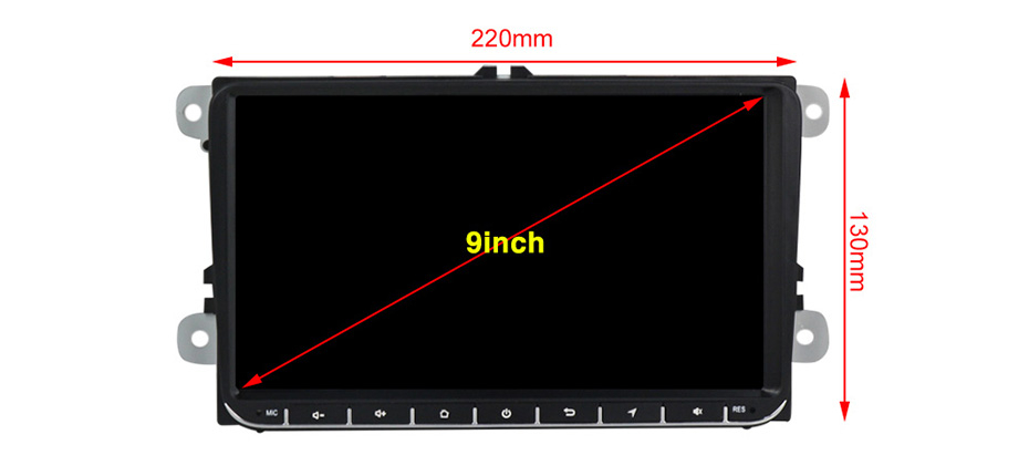 Mekede DZ9 M700S 8GB 128GB 9 Zoll Multimedia