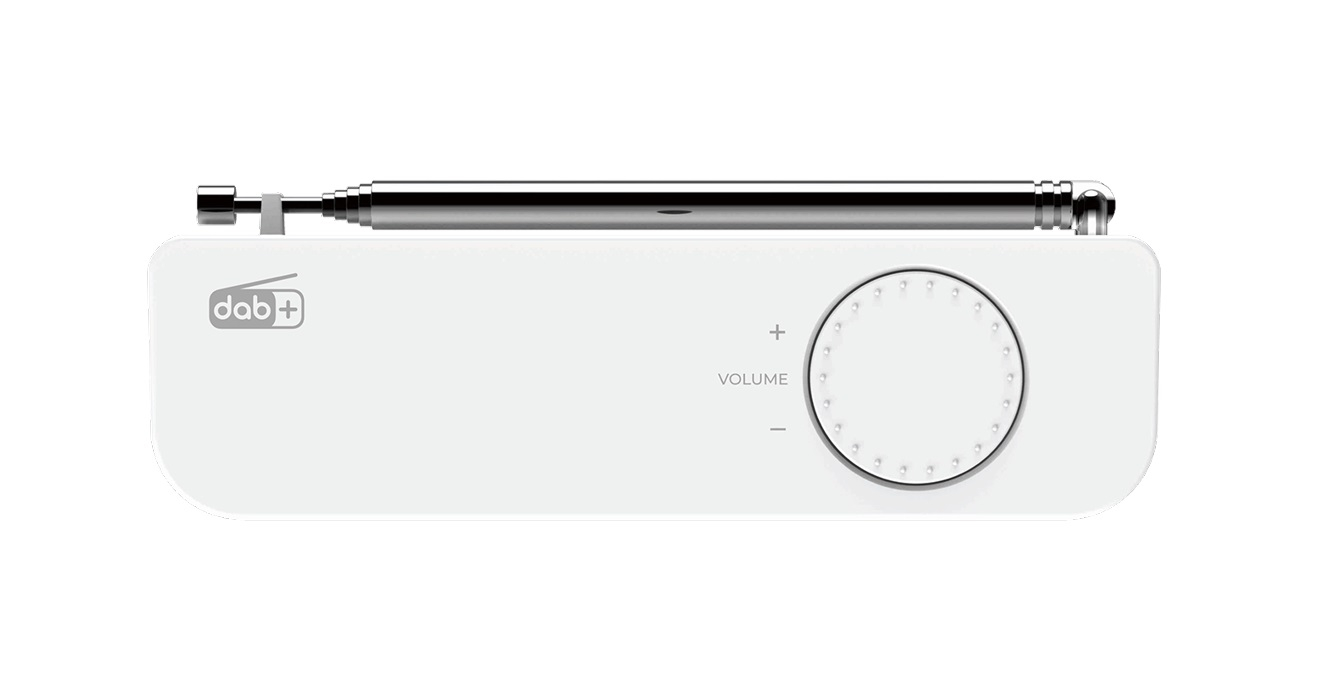 KENWOOD CR-M33DAB-W Digitalradio FM, DAB+, Weiss