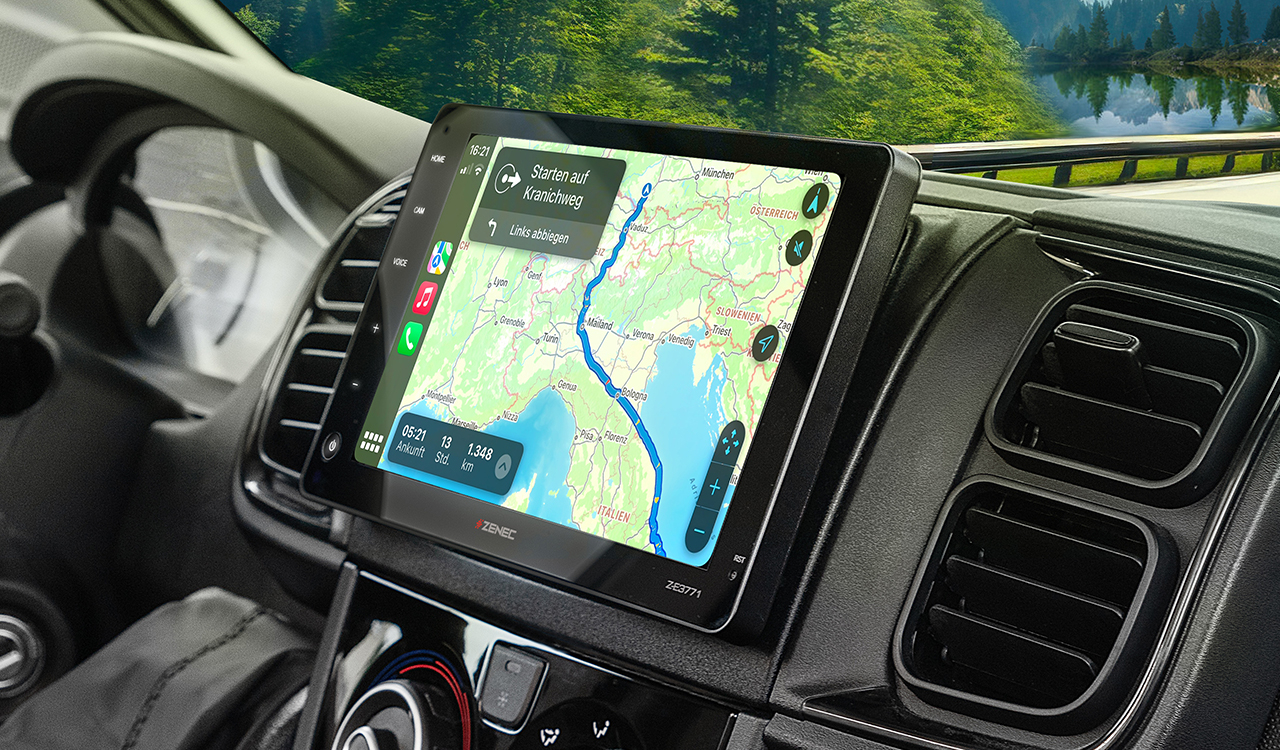 ZENEC Z-E3771 - Multimediasystem für Fiat Ducato und baugleichen Modellen