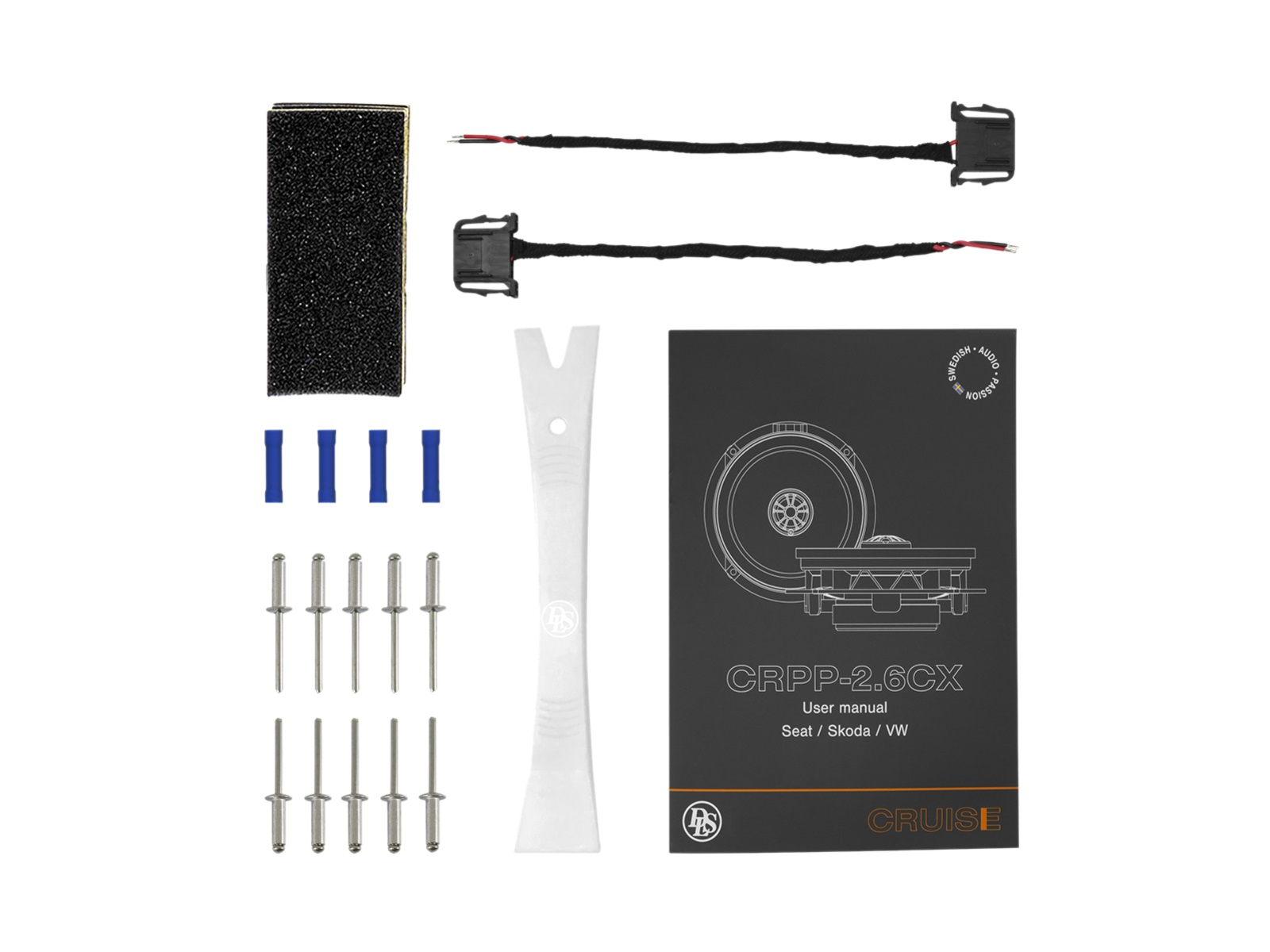 Lautsprecher Coaxial Kit DLS Cruise MAN/Seat/Skoda/VW