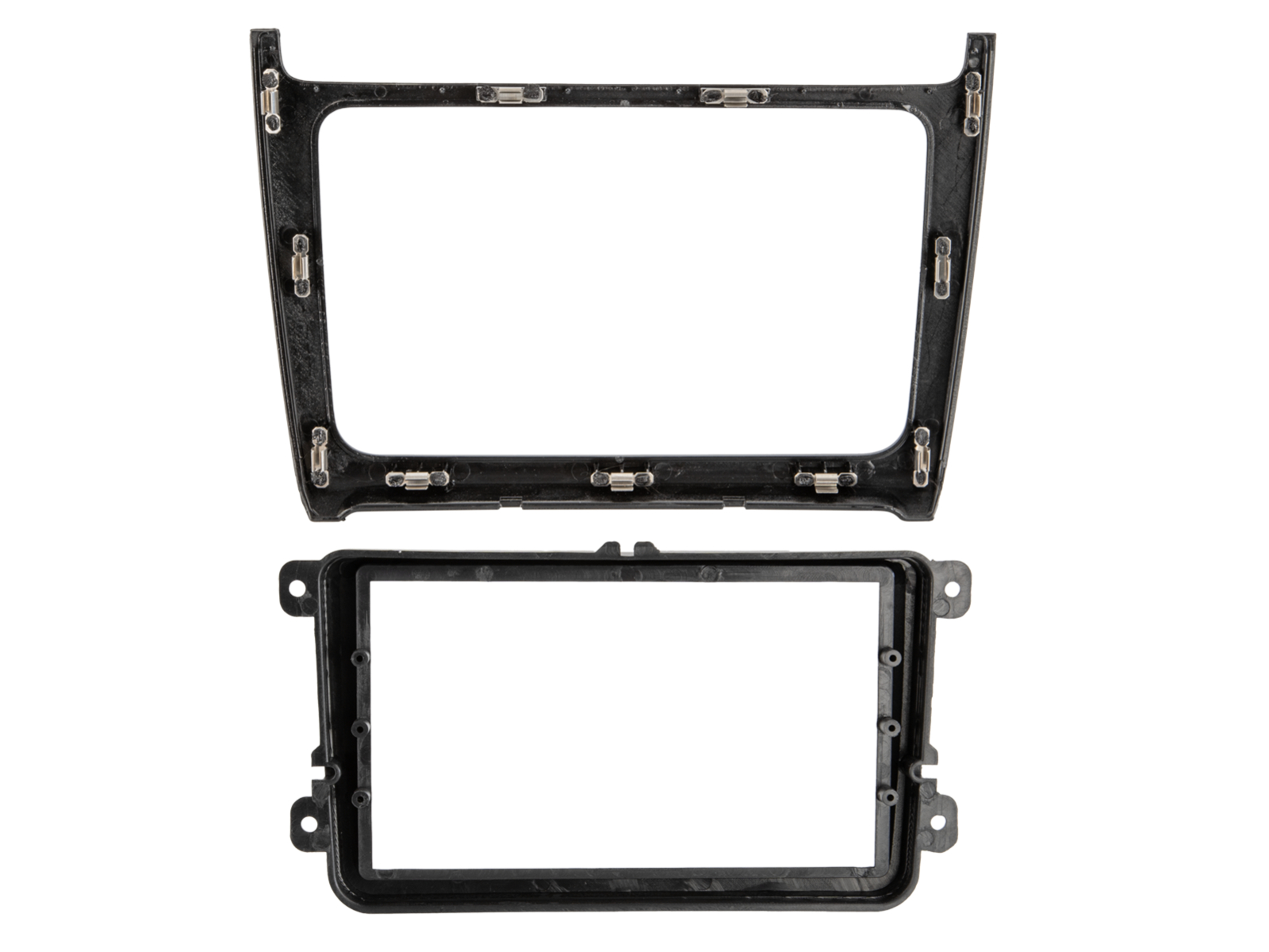 2-DIN Radioblende VW Polo 04/2014-07/2017 silber
