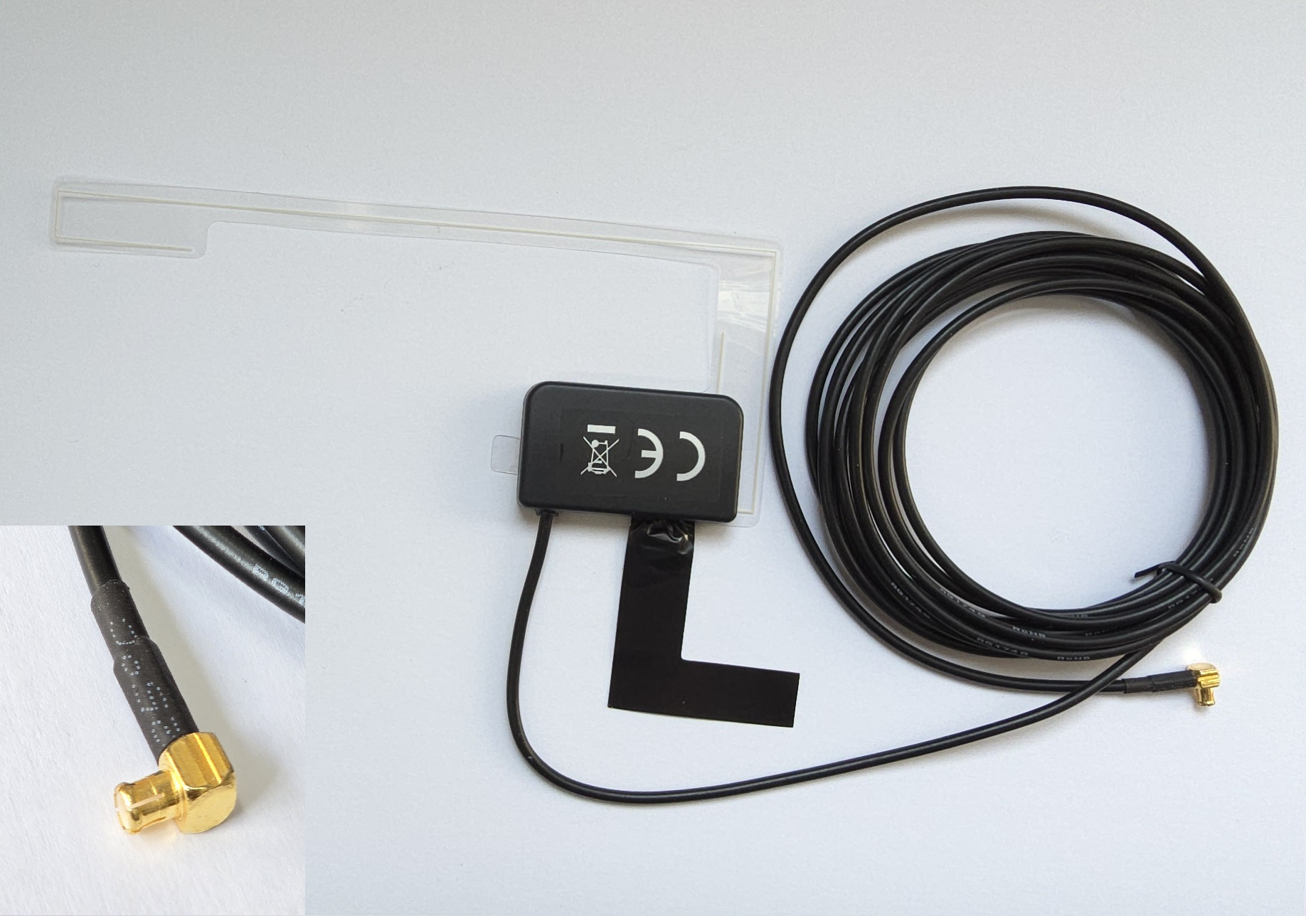 Noxon Road 2 DAB+ Ersatzantenne Antenne mit MCX-Winkelstecker