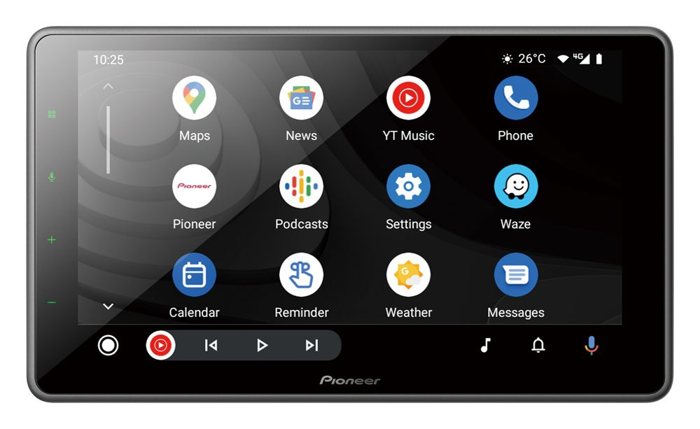 Pioneer SPH-EVO950DAB-VAG Mediacenter mit kapazitivem 22,8 cm (9 Zoll) Display