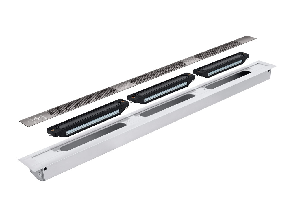 Alpine SPC-L500F Adventure Audio In-Cabin Einbaulautsprecher (Lang / Silber)