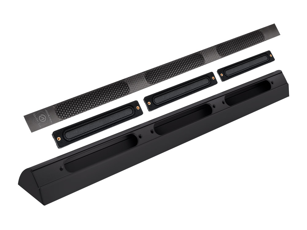 Alpine SPC-L500SB | Aufbaulautsprechersystem für Fahrzeug-Kabinen | Lang / Schwa