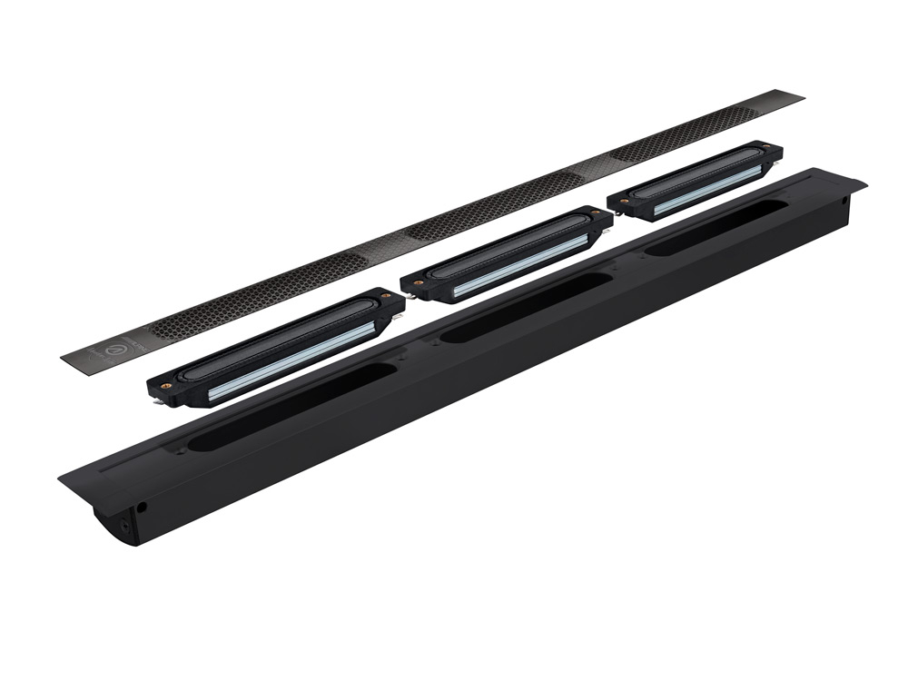 Alpine SPC-L500FB Adventure Audio In-Cabin Einbaulautsprecher (Lang / Schwarz)