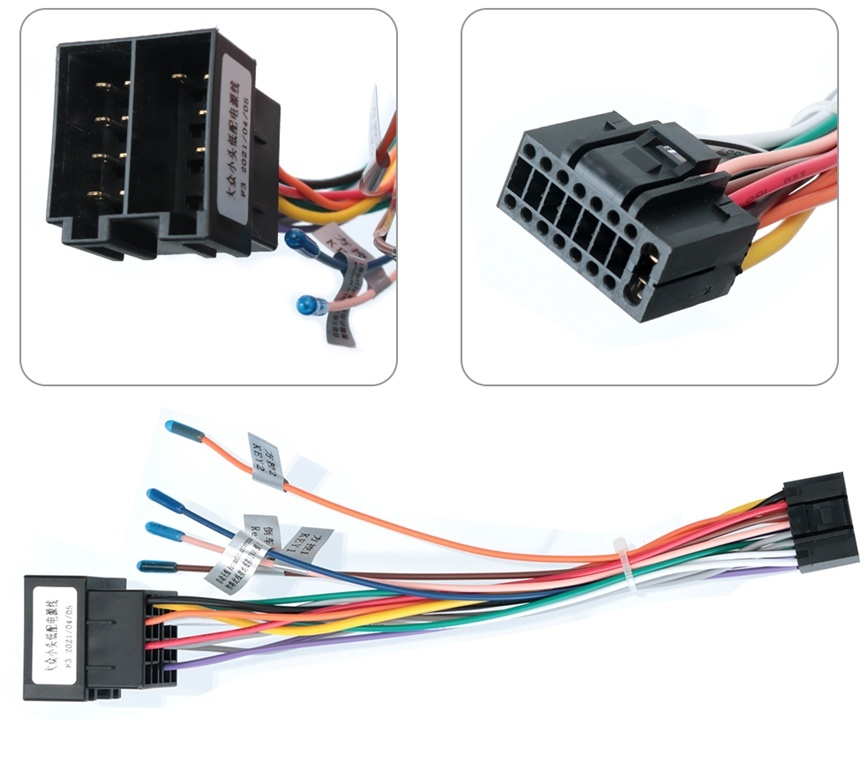 ISO Anschlusskabel für China-Radio mit 16-poligem Anschluss