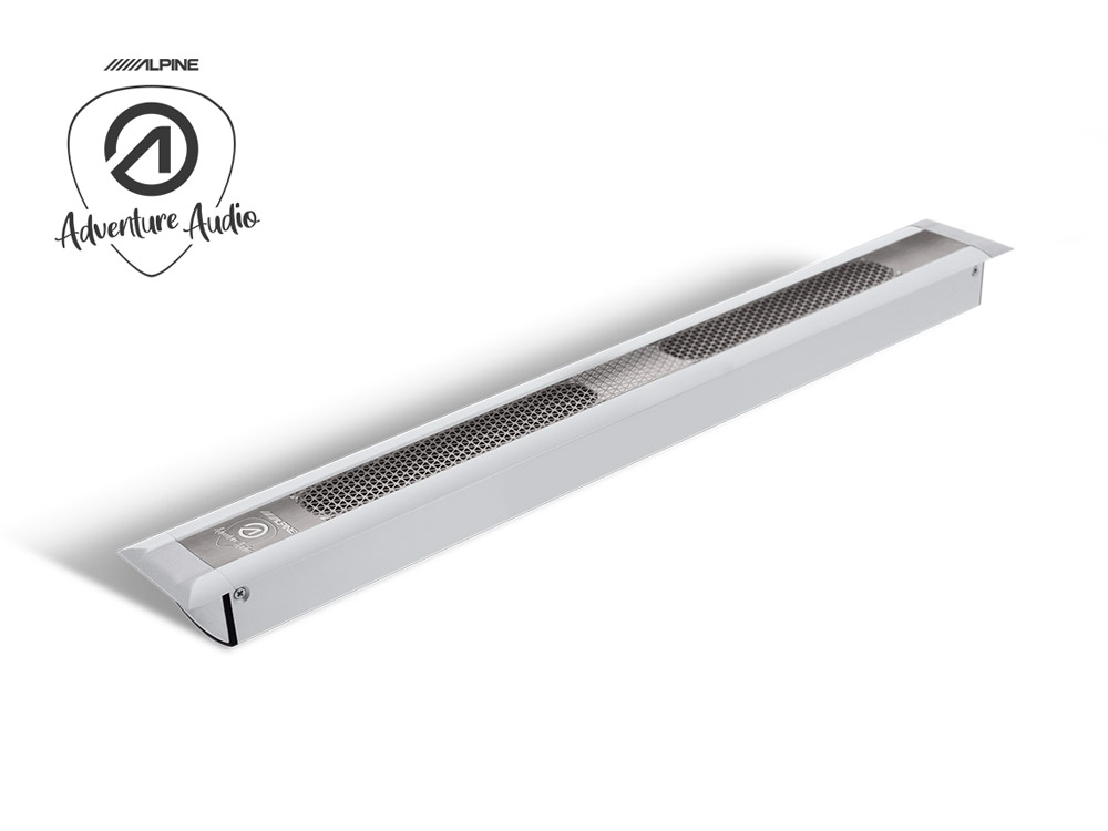 Alpine SPC-L350F | Einbaulautsprechersystem für Fahrzeug-Kabinen | Kurz / Silber