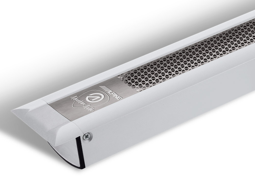 Alpine SPC-L350F | Einbaulautsprechersystem für Fahrzeug-Kabinen | Kurz / Silber