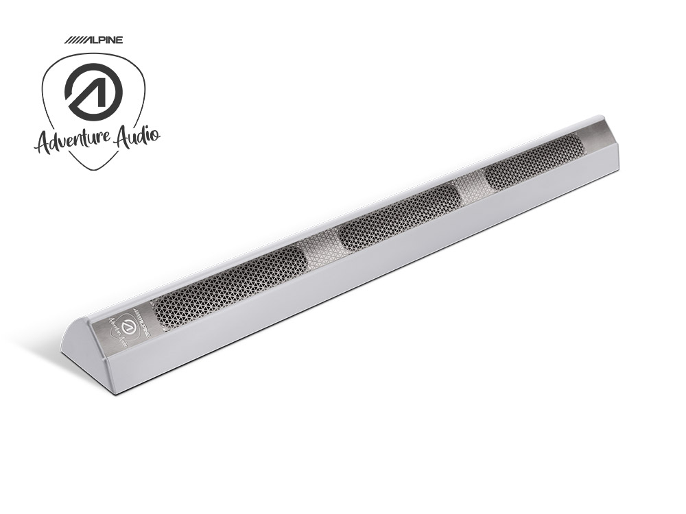 Alpine SPC-L500S Adventure Audio In-Cabin Aufbaulautsprecher (Lang / Silber)