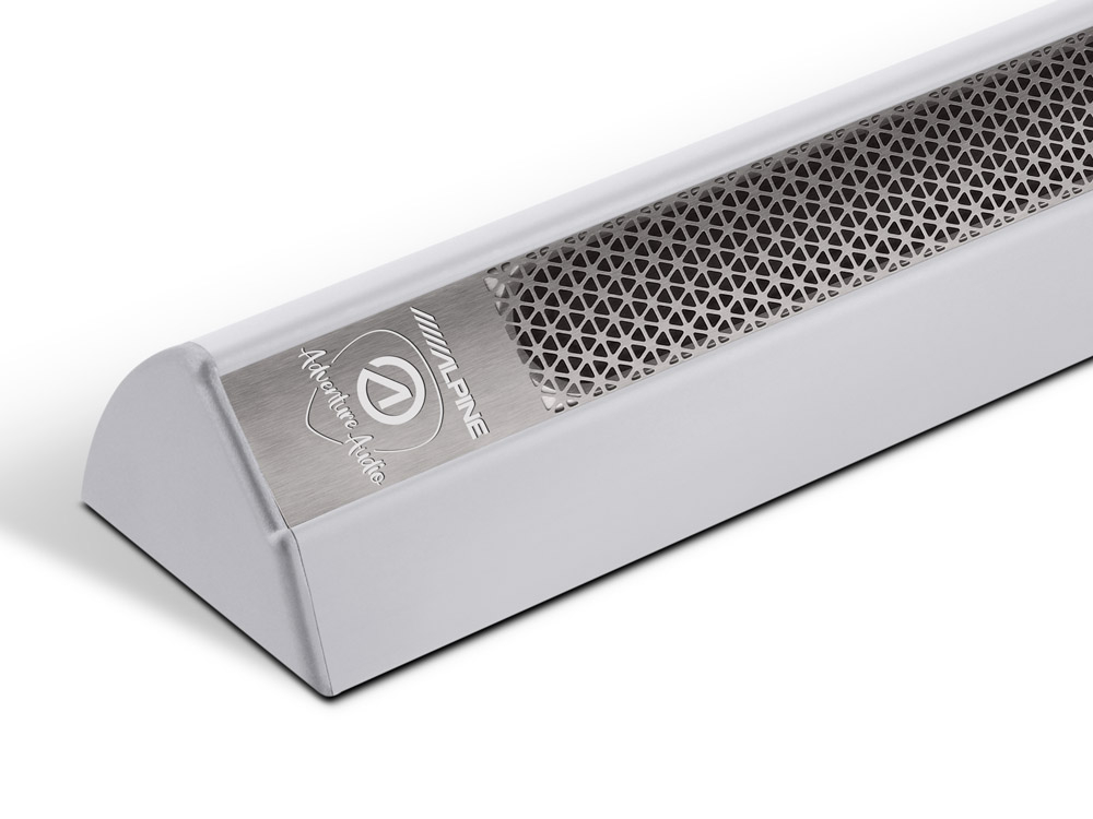 Alpine SPC-L500S Adventure Audio In-Cabin Aufbaulautsprecher (Lang / Silber)