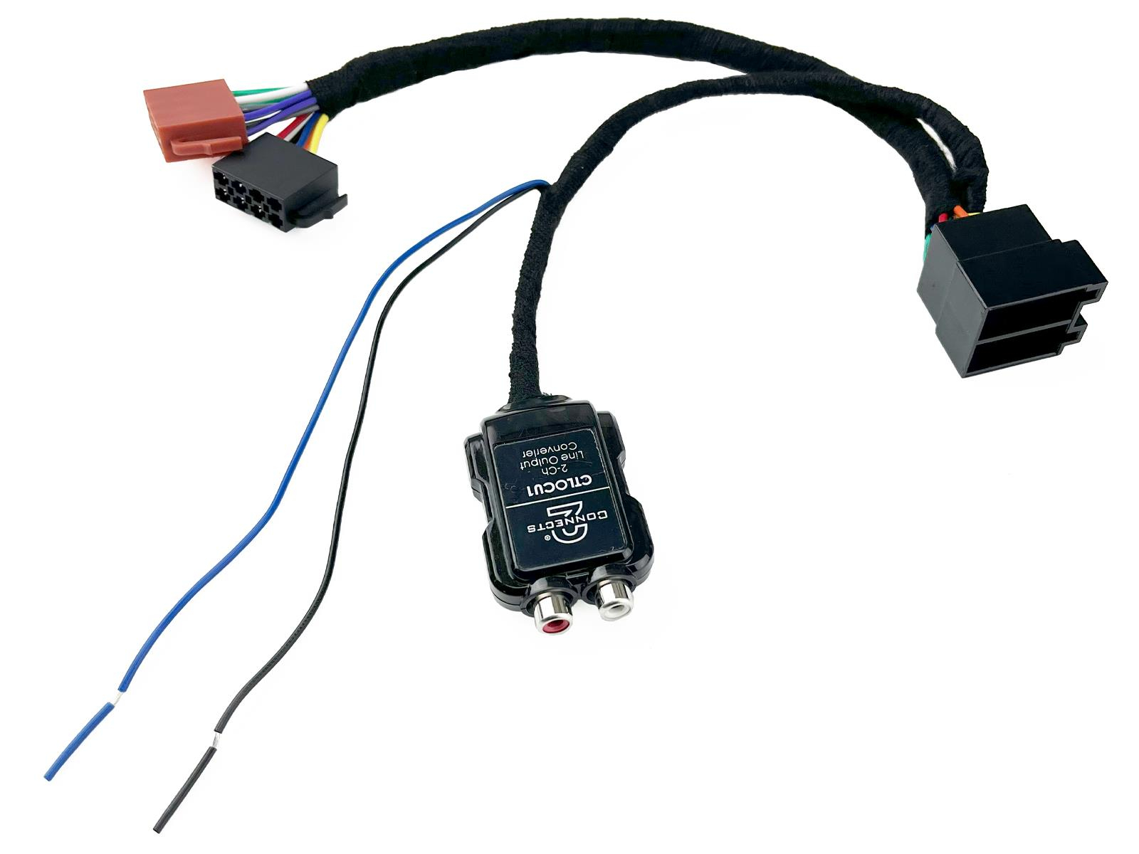 Perfekter Sound für Verstärker und DSP dank unseres 2-Kanal Line-Out Konverters