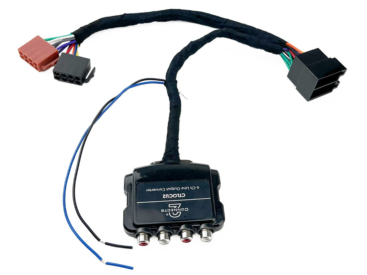 Perfekter Sound für Verstärker und DSP dank unseres 4-Kanal Line-Out Konverters