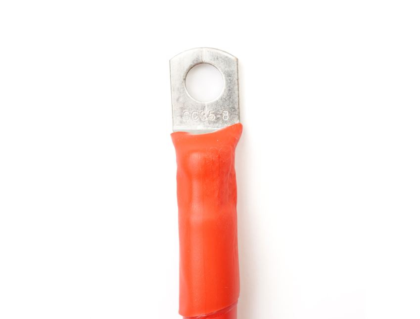 Batteriekabel 35mm² M8/M10 60cm rot