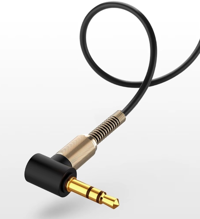 3,5 mm Klinke Audio-Stereo- 1 m 90 Grad rechtwinkliges