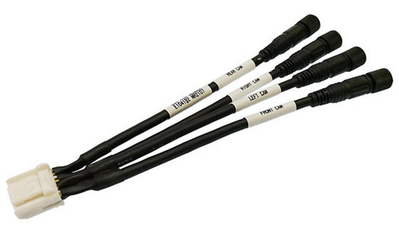 Alpine KWE-HCS04 Eingangskabelbaum zur Kameraerweiterung für HCS-T100